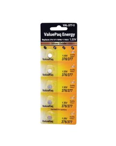 ValuePaq VAL-377-5 UL377 Watch Battery (5 Pack)