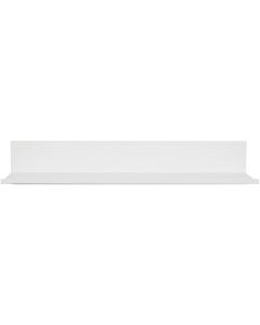 Hangman L-18-W 18-Inch No-Stud Floating Shelf (White Powder Coat)