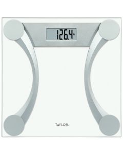 Taylor Precision Products 76024192 Clear Glass Digital Scale
