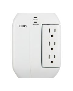 5OUT 2USB SURGE WALL TAP